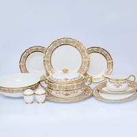 Сервиз столовый 6пер 26пр Prouna Golden Romance Cream Gold