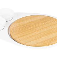 Набор для сервировки сыра с разд доской 2 соусника Айсберг Elan Gallery