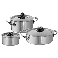 Набор кастрюль 6пр 1,5л+3,5л+5л Opus Ruffoni