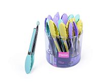 Щипцы 23см силиконовые (силикон, нерж.сталь) Fissman