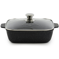 Жаровня 26см Гранит black Мечта