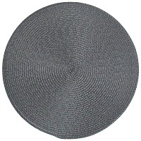 Салфетка сервировочная плейсмат темно-серая 38 см Casual line Nouvelle Daily