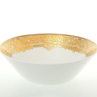 Салатник 19см 1шт Natalia Creme Gold