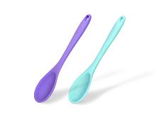 Ложка сервировочная 27см 6 цветов силикон Iris Fissman