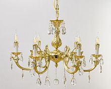 Люстра 6 рожковая золото Royal Bohemia
