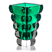 Ваза 25см Adria зелёная Rogaska