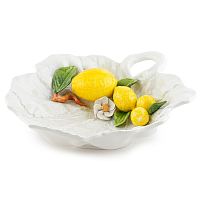 Блюдо 34*30см Лист Лимон Annaluma