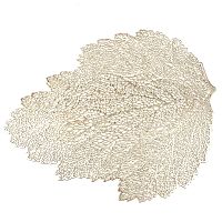 Салфетка сервировочная плейсмат 46*36см Аjouré золото Nouvelle Daily