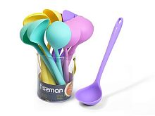 Половник 28см 4 цвета силикон Iris Fissman