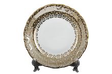 Набор тарелок 24см 6шт Медовый Лист