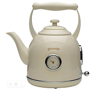 Чайник электрический бежевый Gorenje 