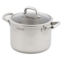 Кастрюля 7л 24см со стекл. крышкой Leon Кукмара