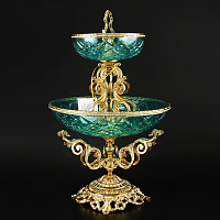 Конфетница 2 яруса Rozaperla