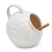 Банка для соли 180мл с ложкой Птички на ветке Elan Gallery