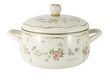 Кастрюля эмалированная 20см 2,9л Воспоминание Ejiry